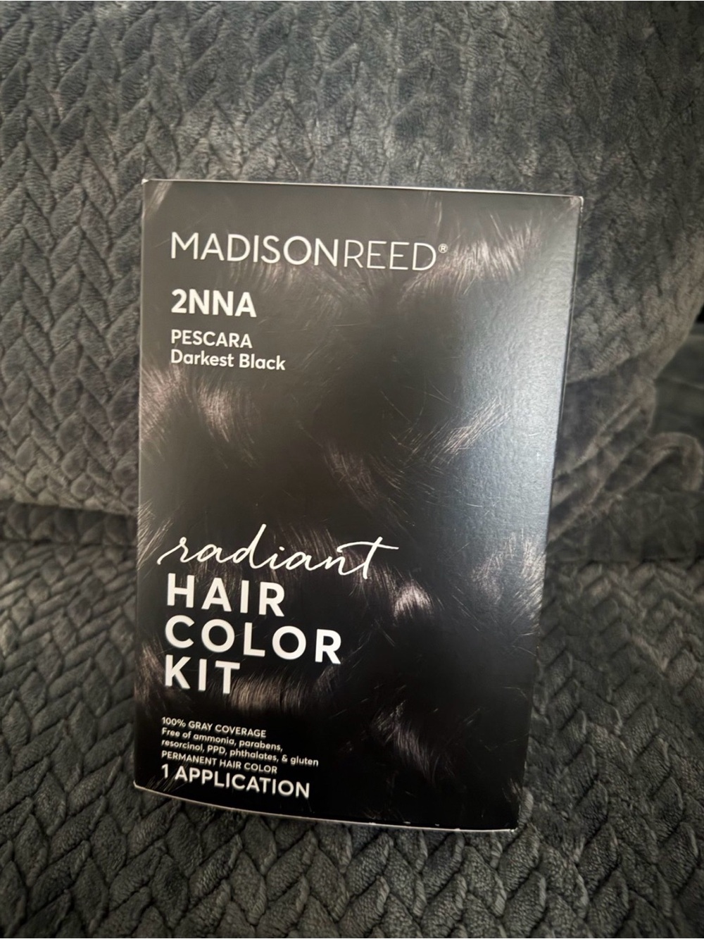 Madison Radiant Hair Color Kit 2NNA Pescara Darkest Black